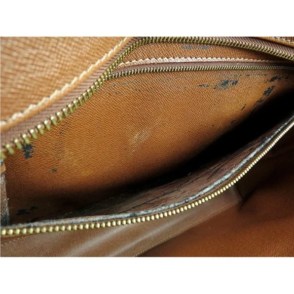 Louis Vuitton Brown and Tan Monogram Handbag - Picture 14 of 16